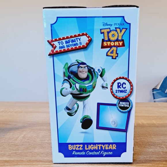 Disney Pixar Toy Story 4 Buzz LightYear Remote Control Figure - Picture 3 of 5